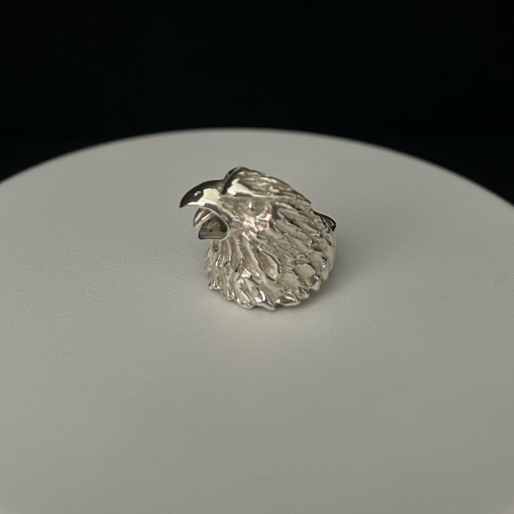 New Sterling Silver 925 Eagle Ring - image 2